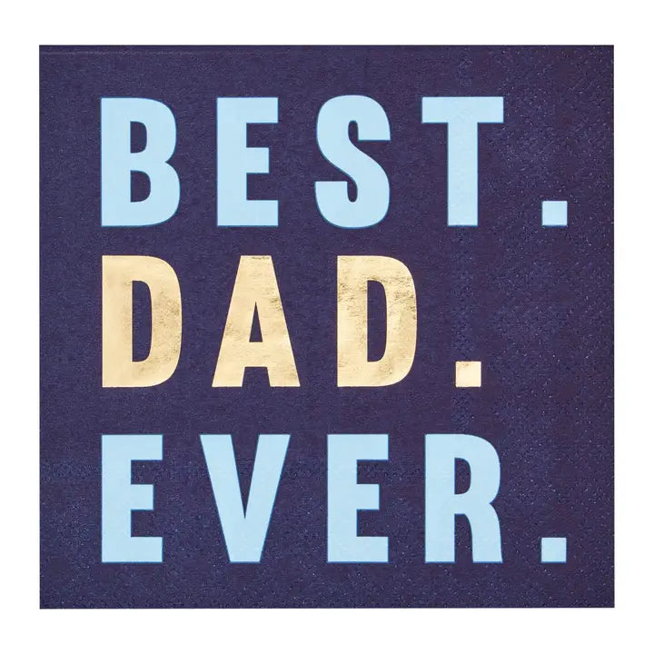 Cocktail Napkin - Best Dad Ever