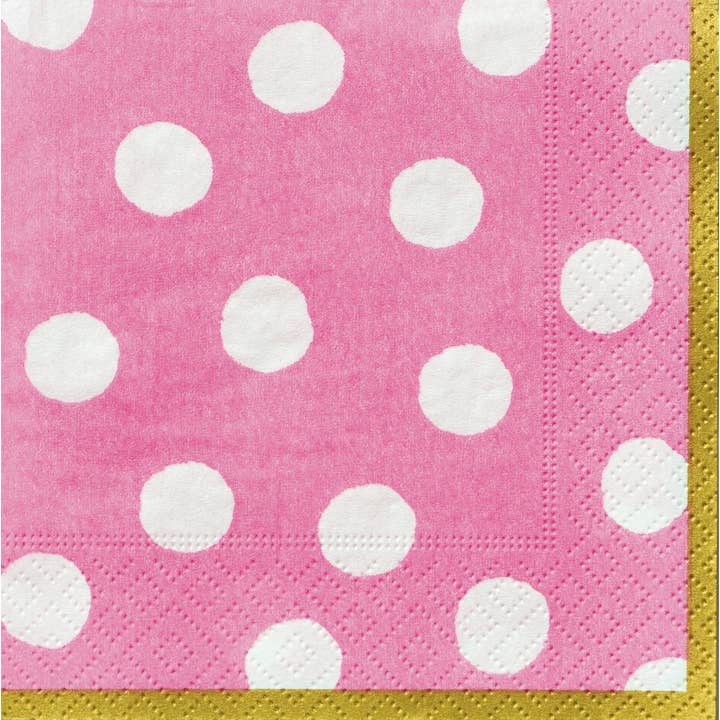 Luncheon Napkin - Spot On Pink