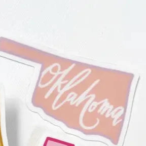 Oklahoma Blush Sticker