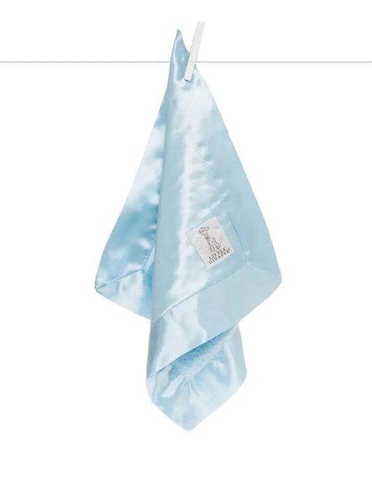 Satin Chenille Blanky - Blue