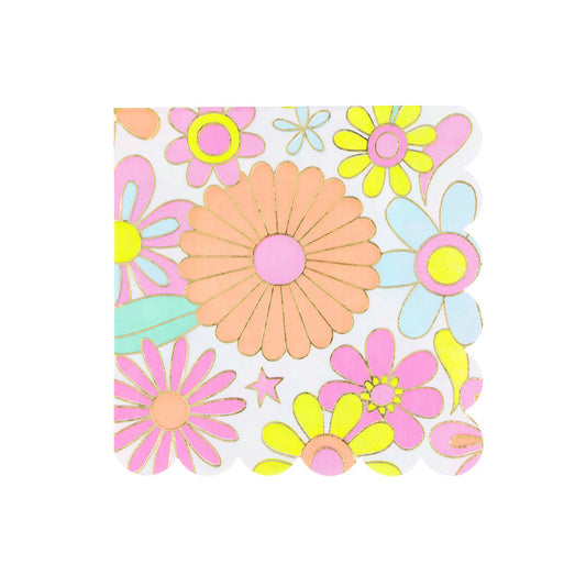 Large Napkins - Flower Power