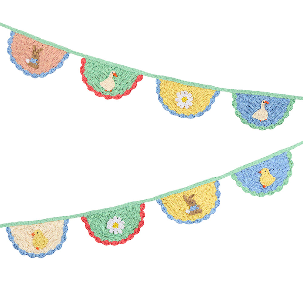 Easter Crochet Garland