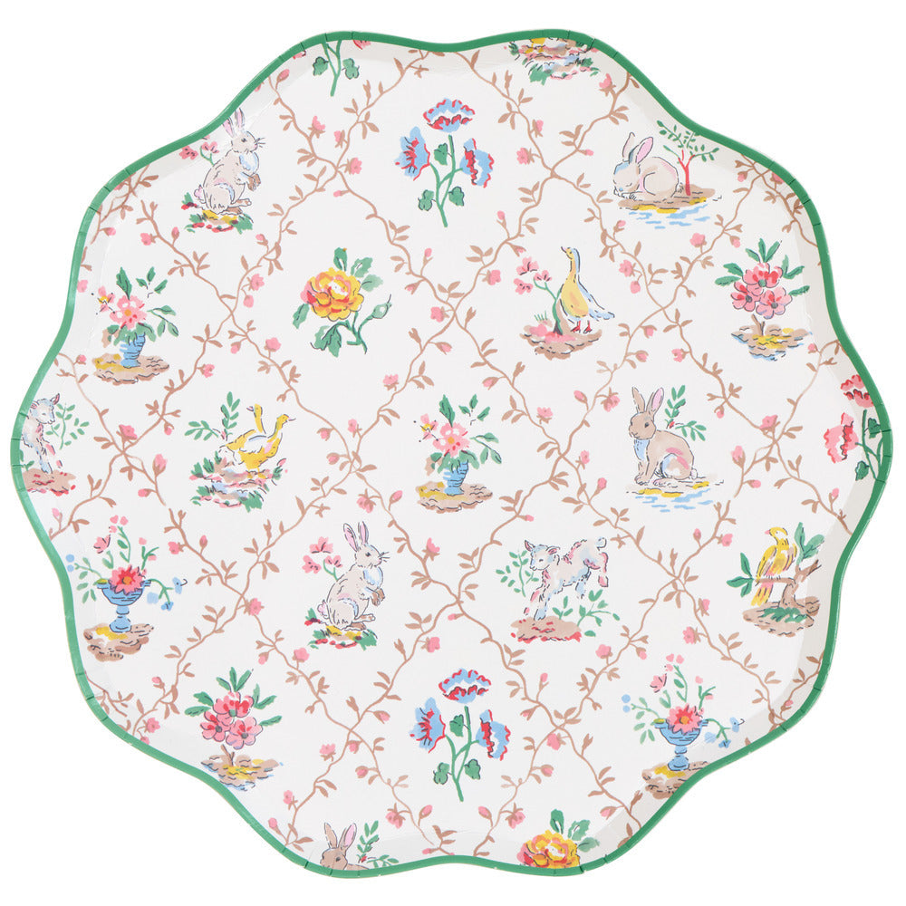 Dinner Plates - Vintage Garden
