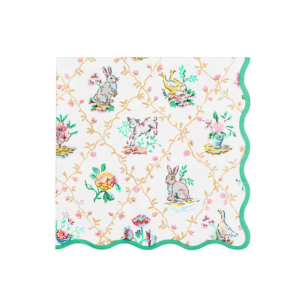 Large Napkins - Vintage Garden