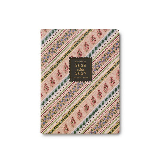 2027 12-Month Academic Appointment Notebook - Paisley