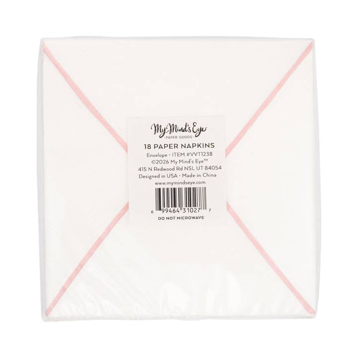 Envelope Shaped Dinner Napkins