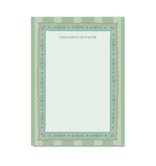 Thoughts On Paper Frame Notepad