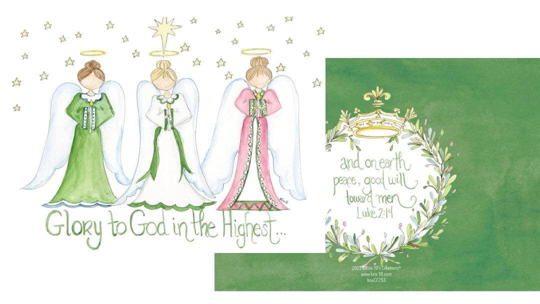 Boxed Christmas Cards - Angels