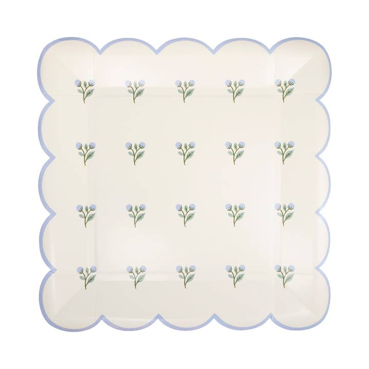 Scallop Plates - In Bloom