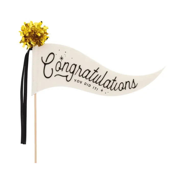 Felt Pennant - Congratulations Graduation