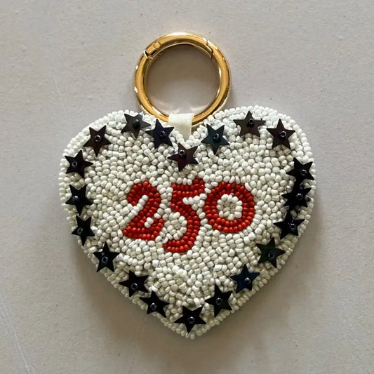 Beaded Keychain - Freedom 250