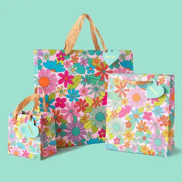 Flower Garden Gift Bag L