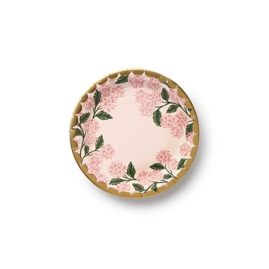 Small Plates - Pink Hydrangea