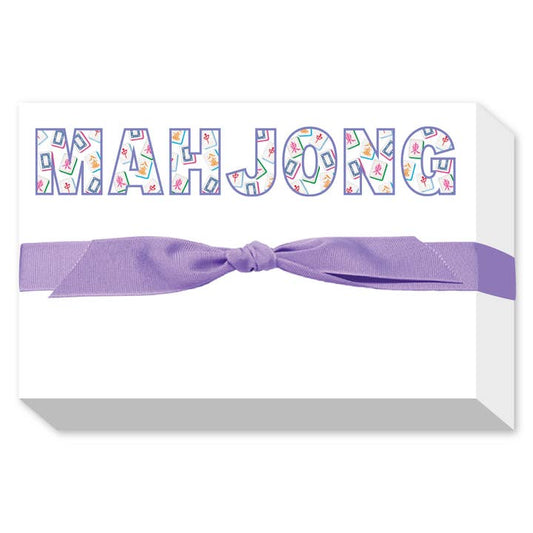 Mahjong Big and Bold Notepad