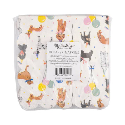 Dog Party Cocktail Napkins