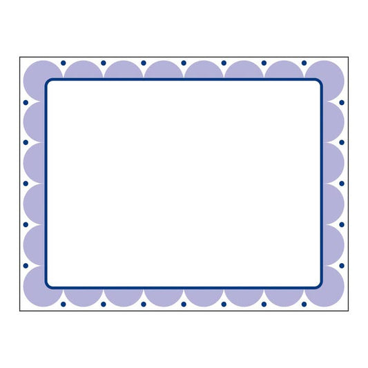 Scallop Flat Notes - Lavender