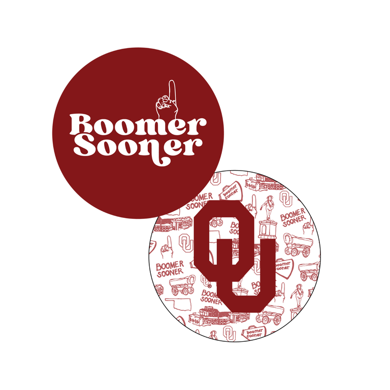 OU Coasters - Set Of 50