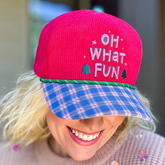 Baseball Hat - Oh What Fun