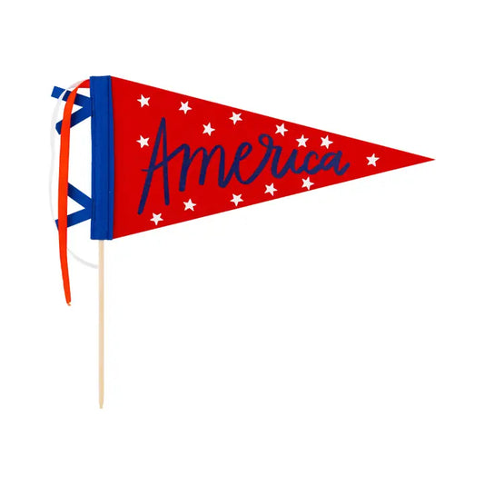 Felt Pennant Banner - America