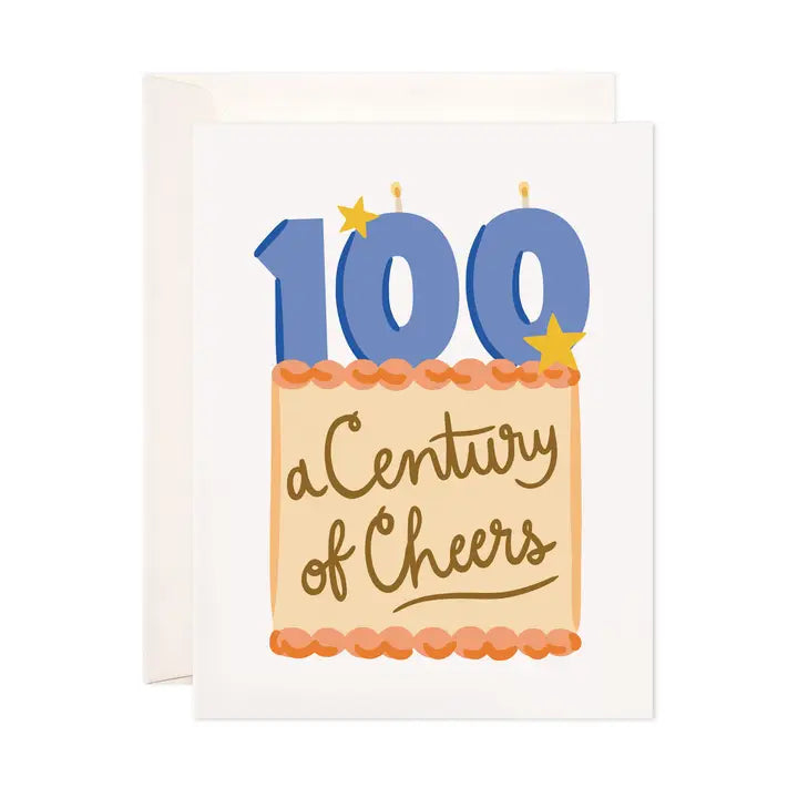 One Hundred Cake Birthday Card