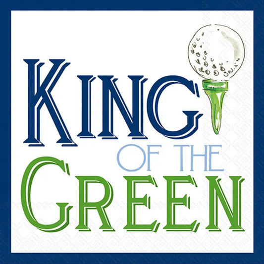 Cocktail Napkin - King of the Green