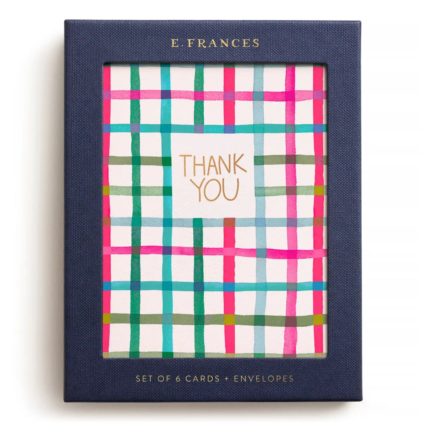 Boxed Cards -  Happy Plaid Thank You