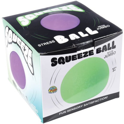 Neon Jumbo Squeeze Ball