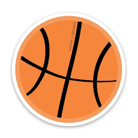 Basketball Vinyl Sticker