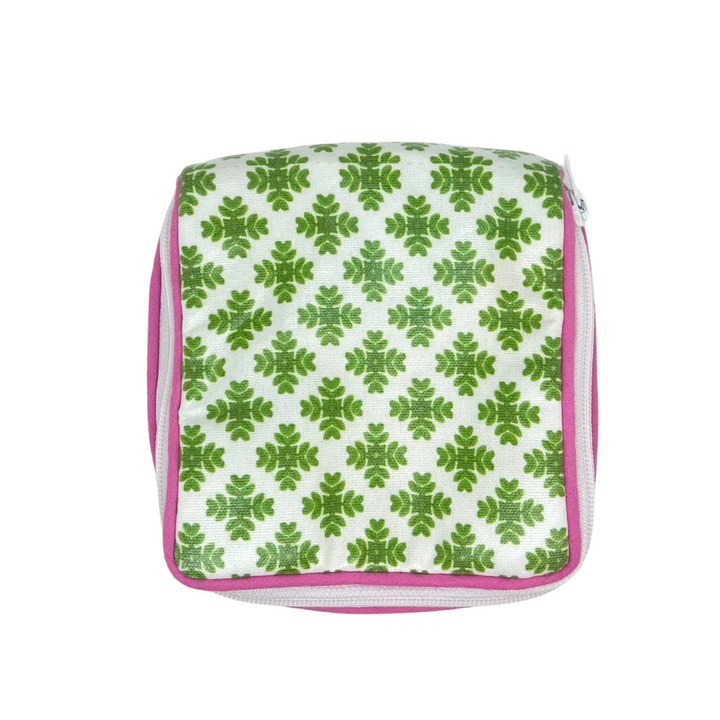 Jewelry Case - Brushstrokes Green