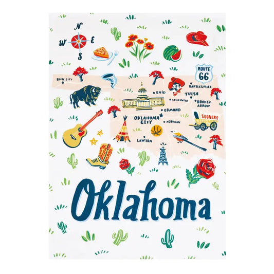 Tea Towel - Oklahoma