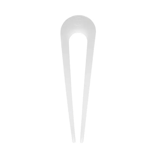 French Hair Pin - Coconut White