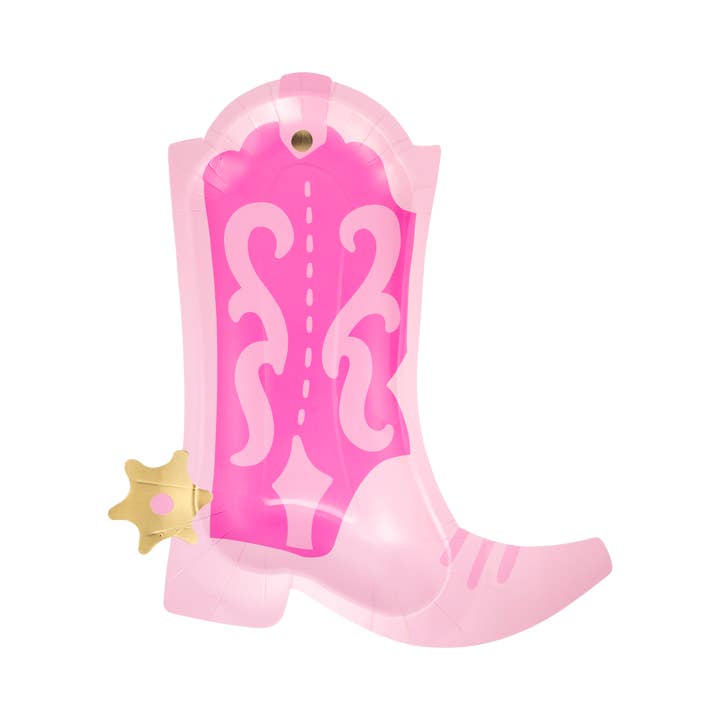 Cowgirl Pink Boot Plates