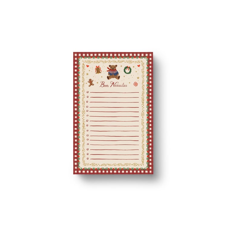 Notepad - Beary Christmas