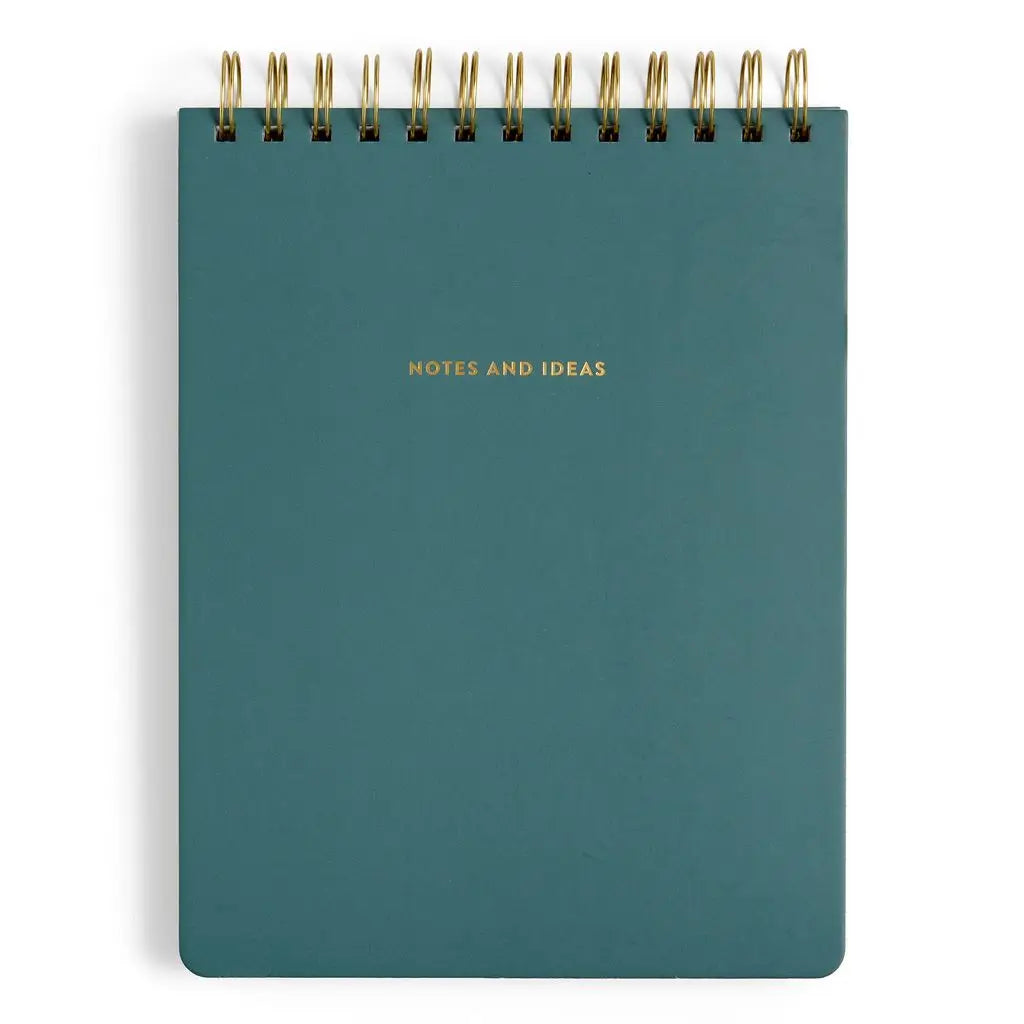 Notes & Ideas Top Spiral Notebook