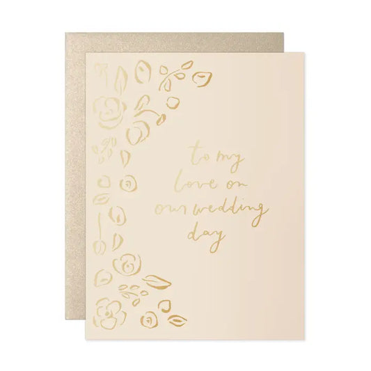 To My Love Florals Card