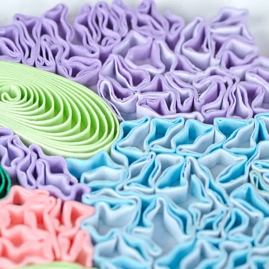 Quilled Card - Hydrangea Bouquet Birthday