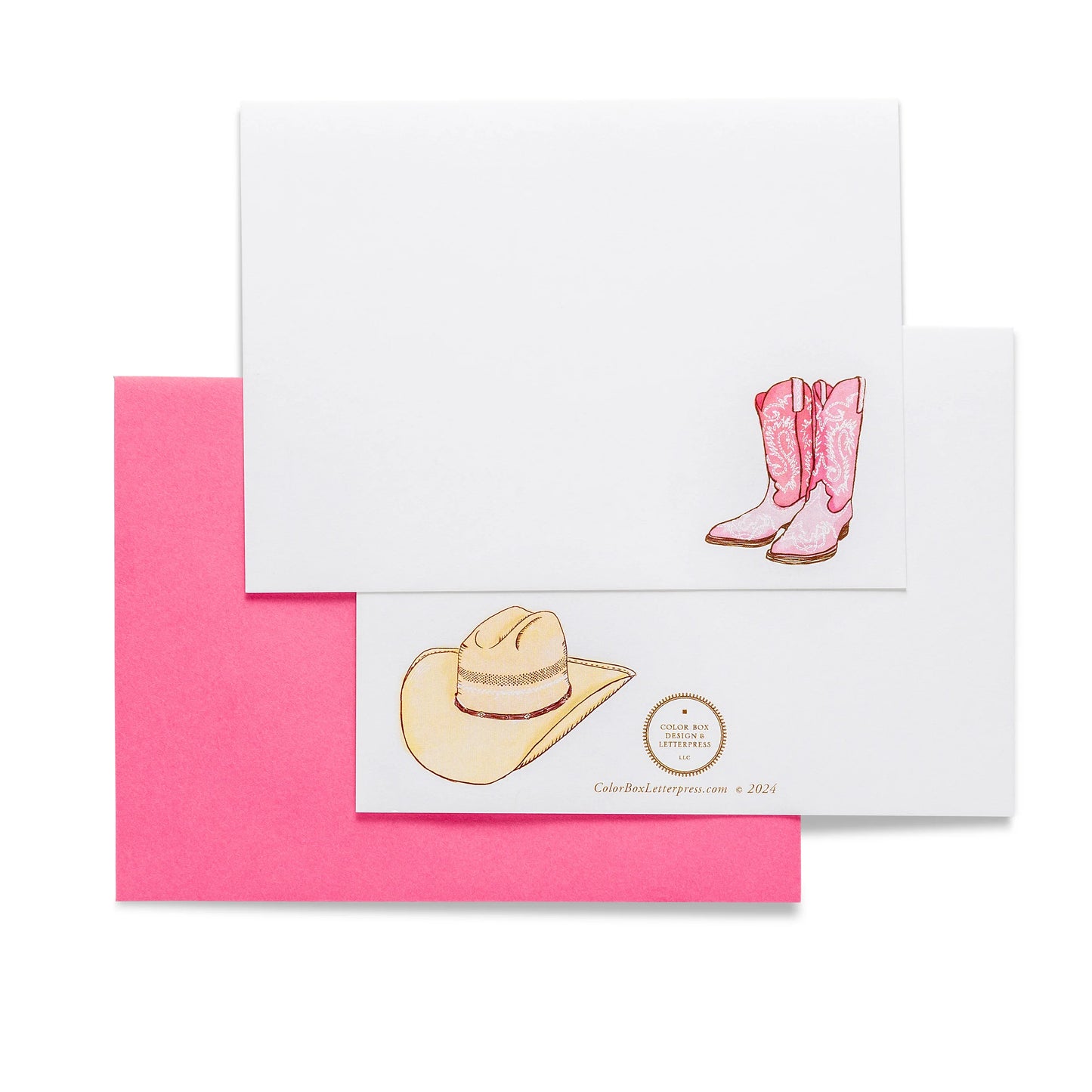 Everyday Notes - Cowgirl Boots