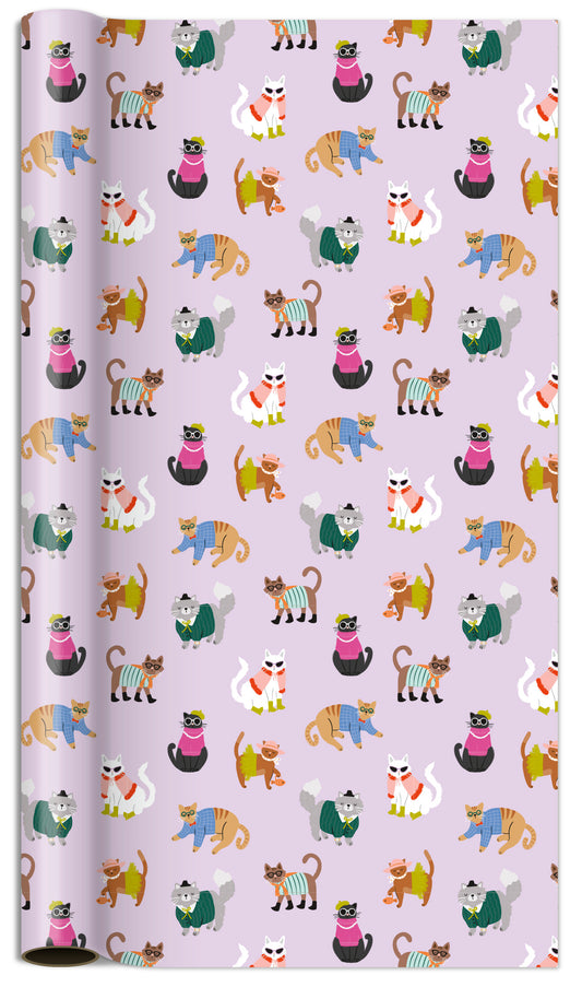 Gift Wrap Roll - Hipper Cat