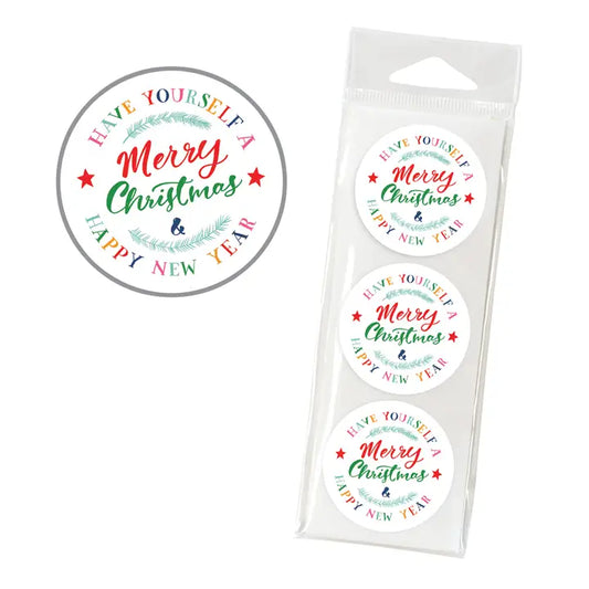 Envelope Seals - Merry Christmas