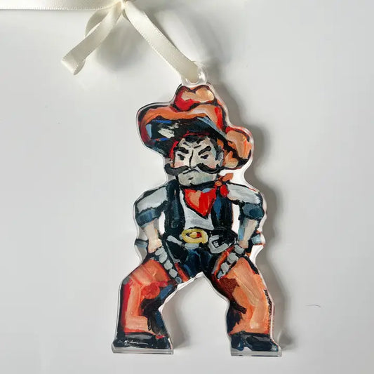 Acrylic Ornament - Cowboy