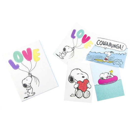 Assorted Boxed Cards - Peanuts Love Balloon