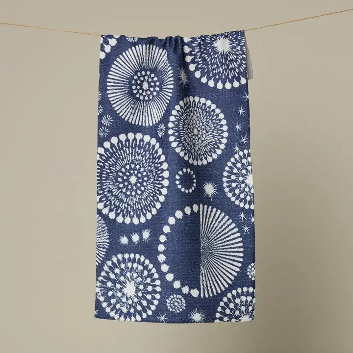 Freedom Sparks Navy Bar Towel