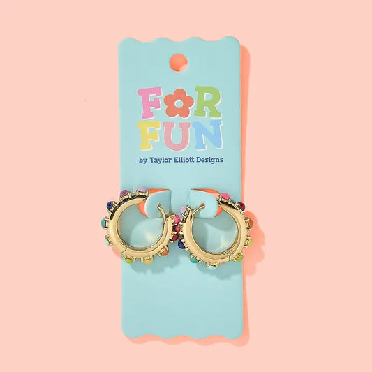 For Fun -  Miley Huggie Earrings