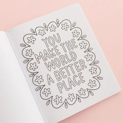 Bows & Blooms Coloring Book