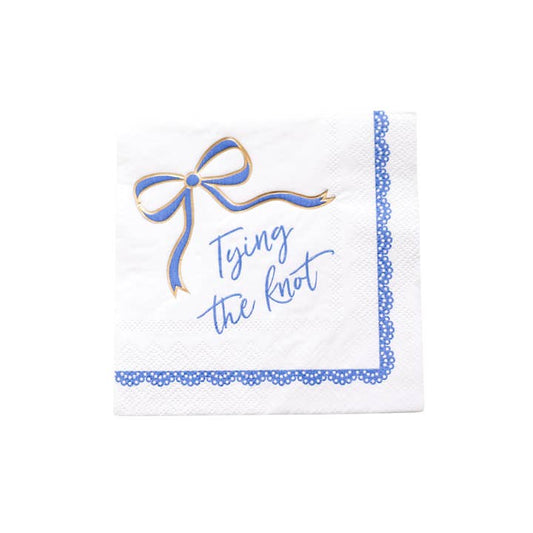 Cocktail Napkins - Tying the Knot