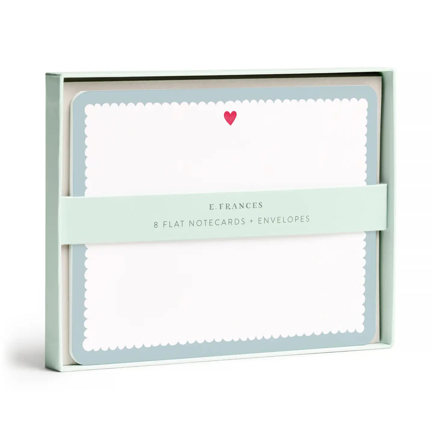 Flat Notes - Scalloped Heart