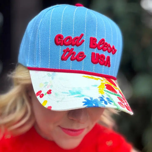 Baseball Hat -  God Bless