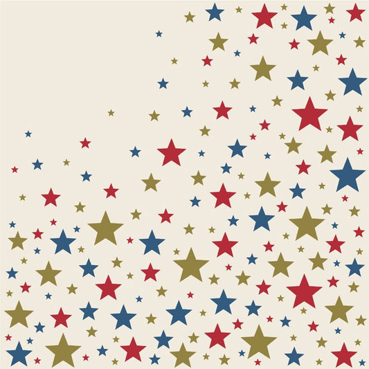 Cocktail Napkin - Star Spangled