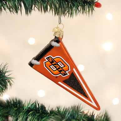 Ornament - Oklahoma State Pennant