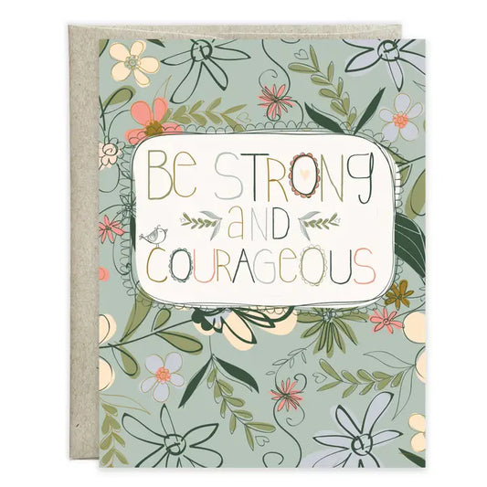 Thinking of You Card - Courageous Floral